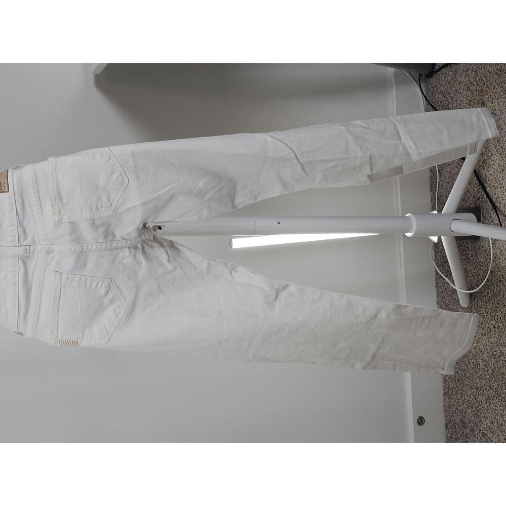 Paige Skyline Drive  Ankle Peg  White Denim Jeans